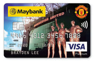 Maybank Manchester United Platinum Visa Card